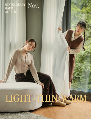 輕、薄、暖！秋冬溫度學