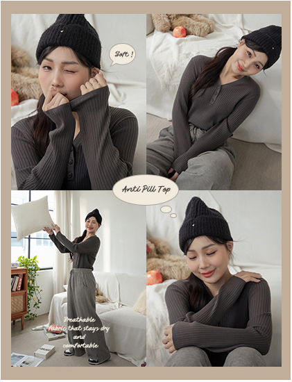 一穿成主顧！超舒適抗起球系列