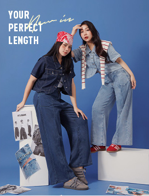 量身打造妳的本命褲，長度將將好