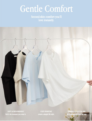 舒適親膚，穿了就懂!