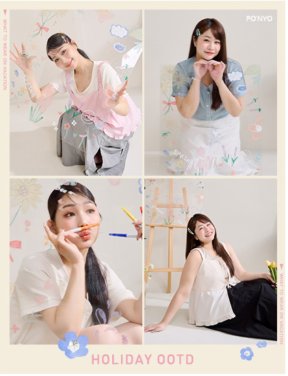 連假旅行穿搭，我的出片日記