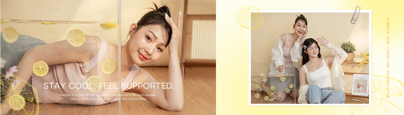 舒適升級!沁涼PO'BRA花苞背心