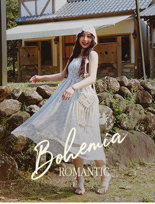 復古波西米亞少女