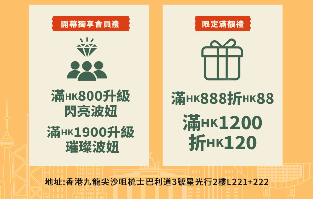 香港尖沙咀門市開幕